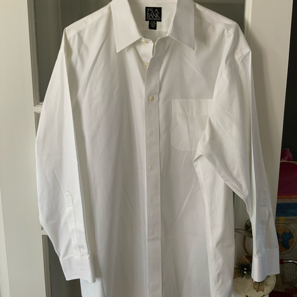 Jos. A. Bank Men's White Dress Shirt